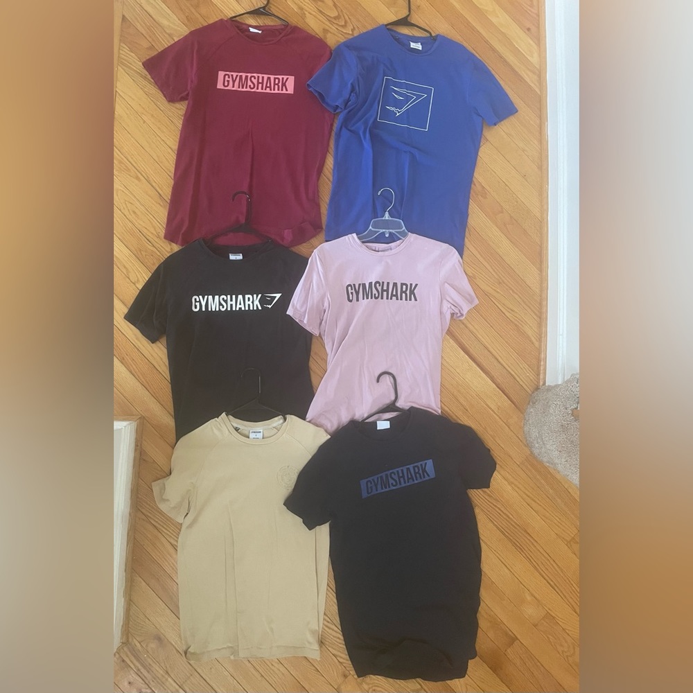 Gymshark tshirt bundle